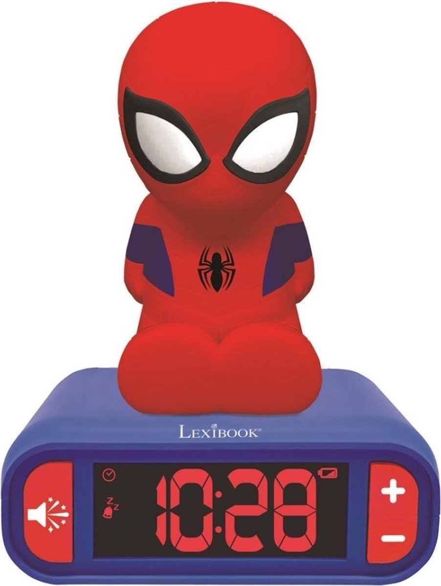 Spider Man Digitale Alarmklok met Licht en Geluid