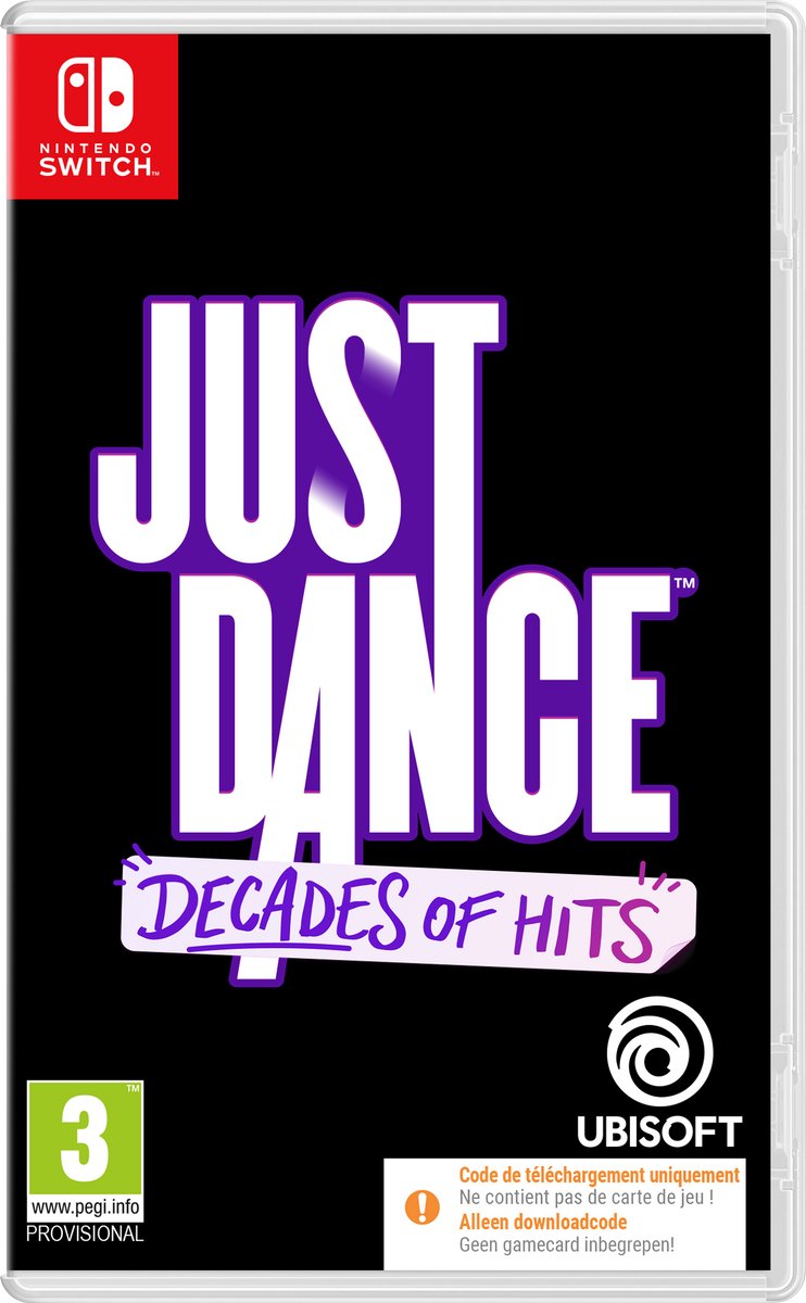 Nintendo Switch Just Dance 2027 - Decades of Hits (Code in Box)
