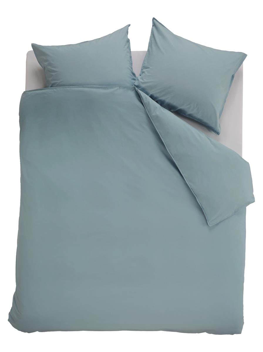 Ambiante Dekbedovertrekset Uni 240x200-220 cm Katoen Blauw