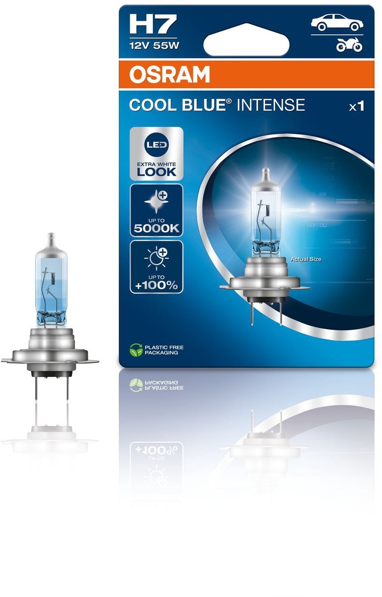 Osram 12V Cool Blue® Intense - Next Gen H7 55W Px26D