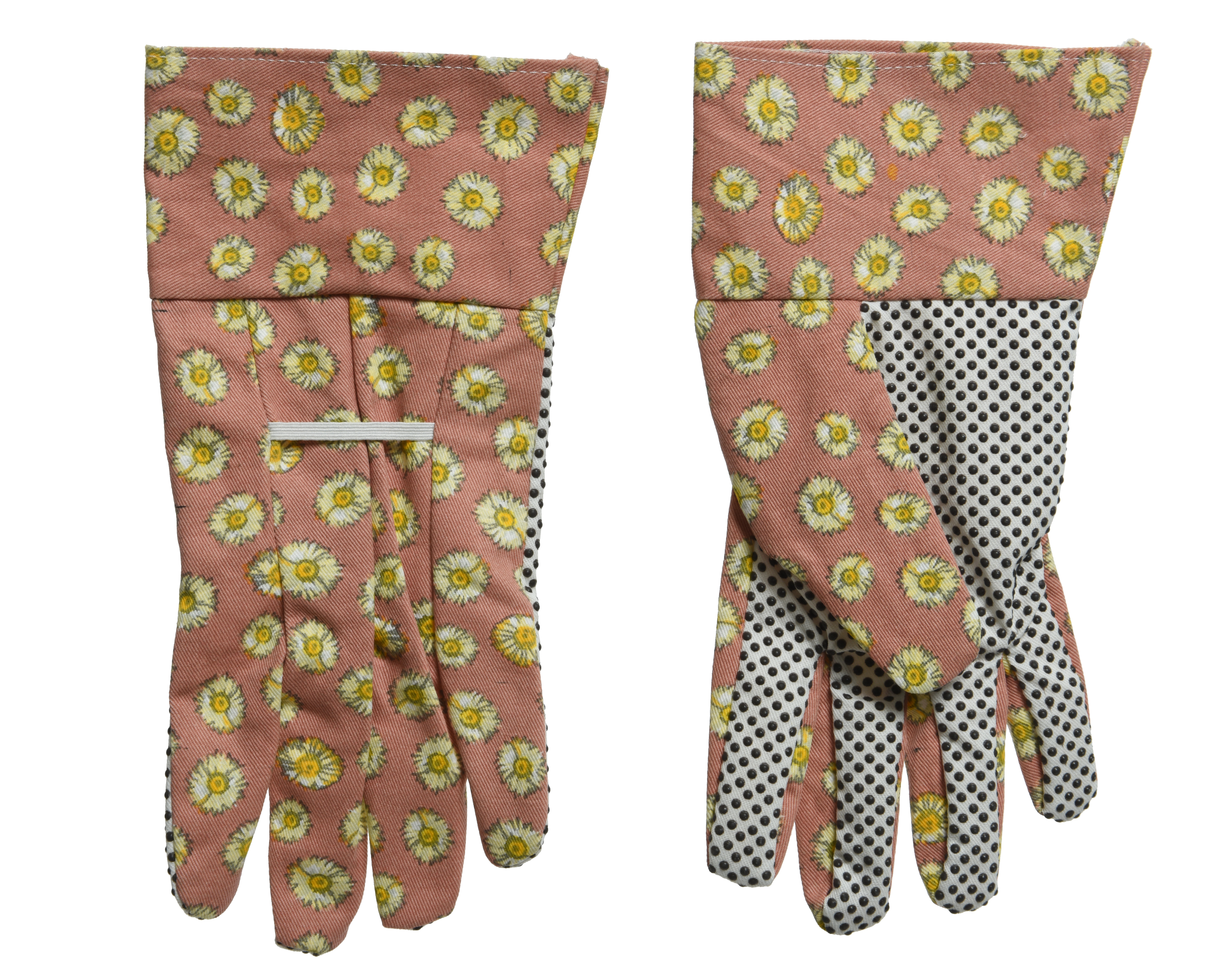 Handschoenen Canvas Daisy Terra Bruin 13x24 cm - voor Binnen & Buiten