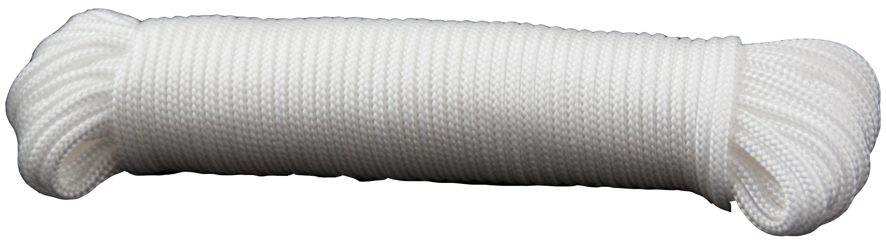 Ledent Gevlochten Koord 2 mm - 20 m Wit Polypropyleen