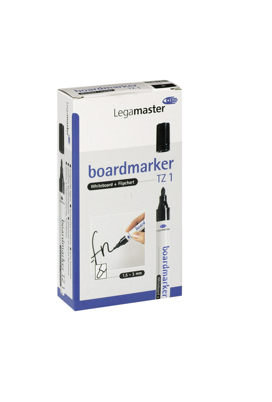 Legamaster Boardmarker TZ1 Zwart Whiteboard/Flipchart