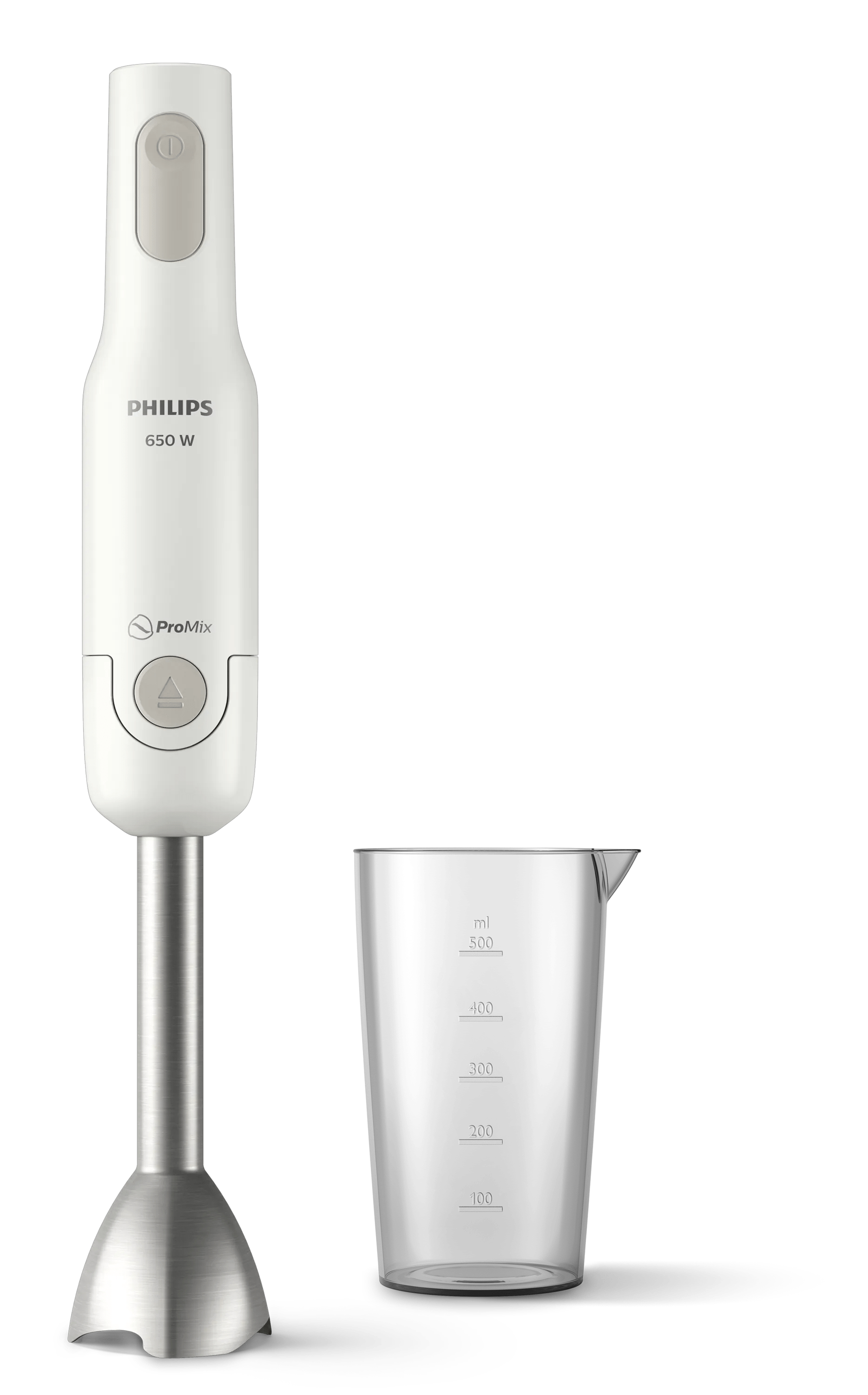 Philips Daily HR2534/00 Staafmixer 650 Watt, Inox voet met beker