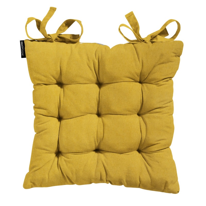 Madison Toscane Kussen 46x46 cm Panama Mosterd