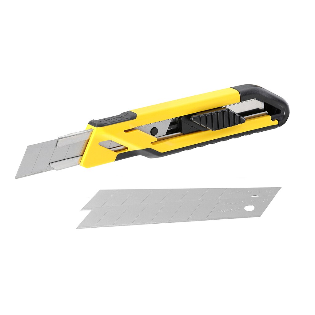 Stanley Autolock Afbreekmes 18 mm, met 3 vervangmessen