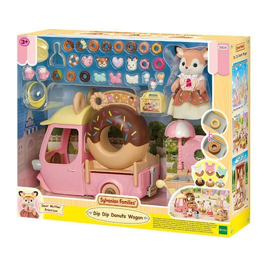 Sylvanian Families 5808 Dip Dip Donut wagen