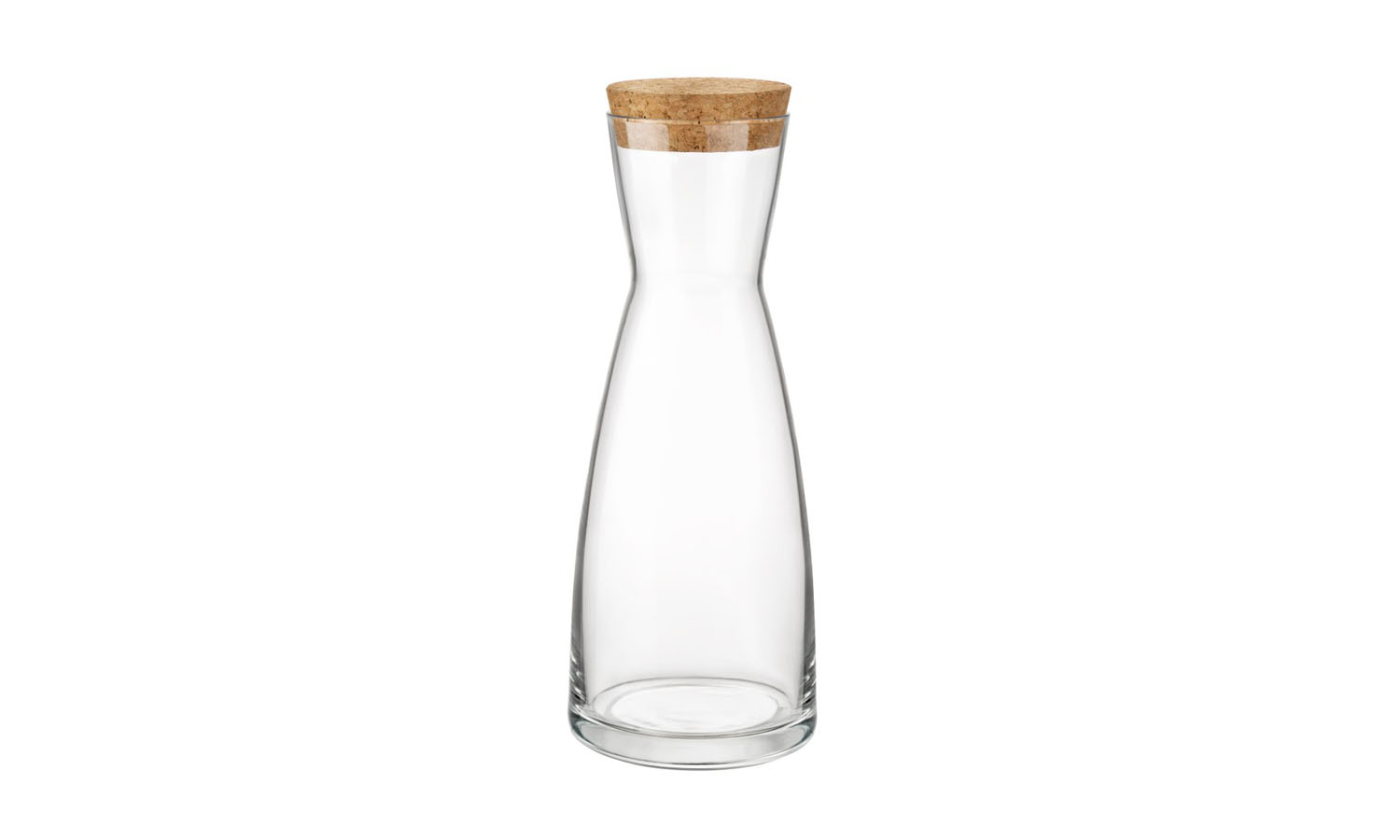 Bormioli Rocco Karaf Glas Ypsilon 1l met Kurk