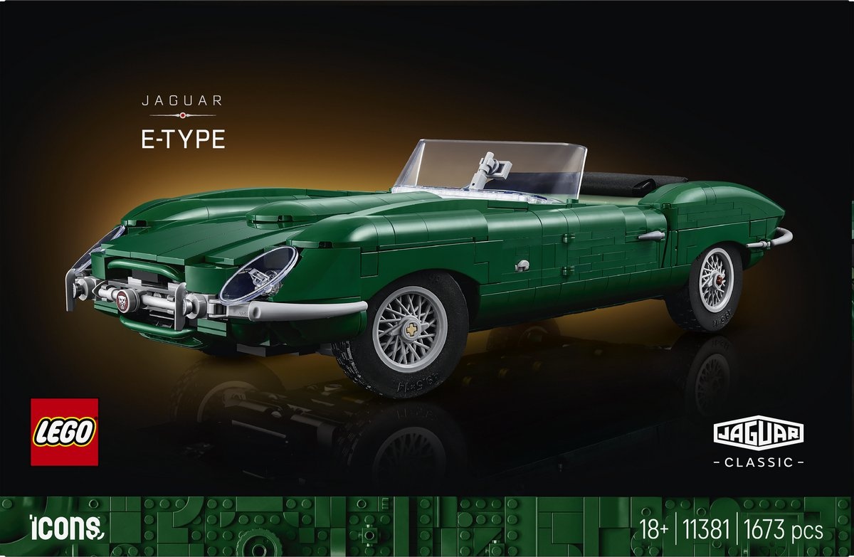 Lego Icons 11381 Jaguar E- Type