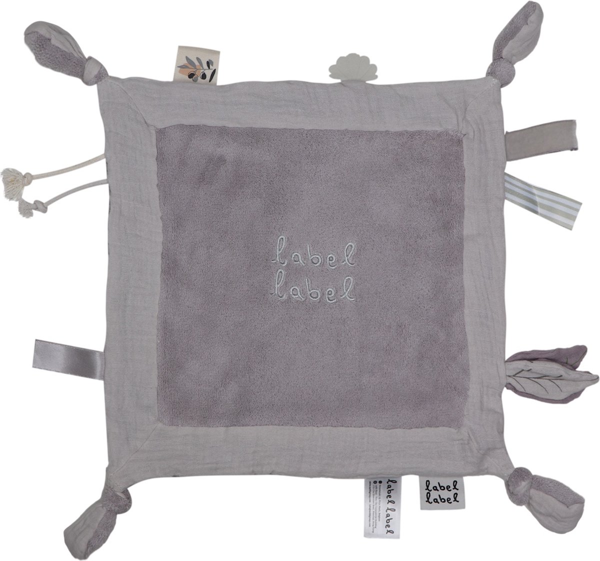 Label Label Doudou Light Grey 30x30 cm