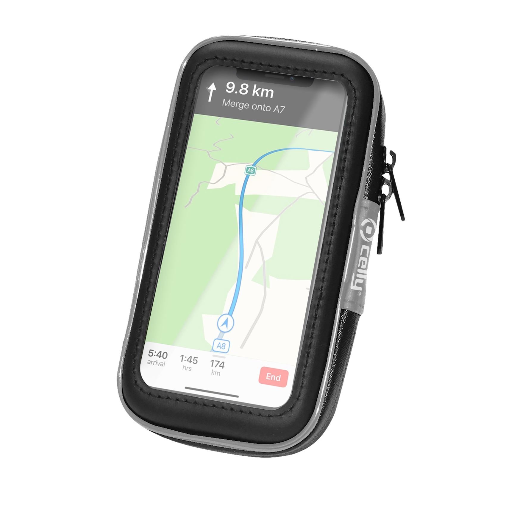 Celly Fiets telefoonhouder tas XXXL