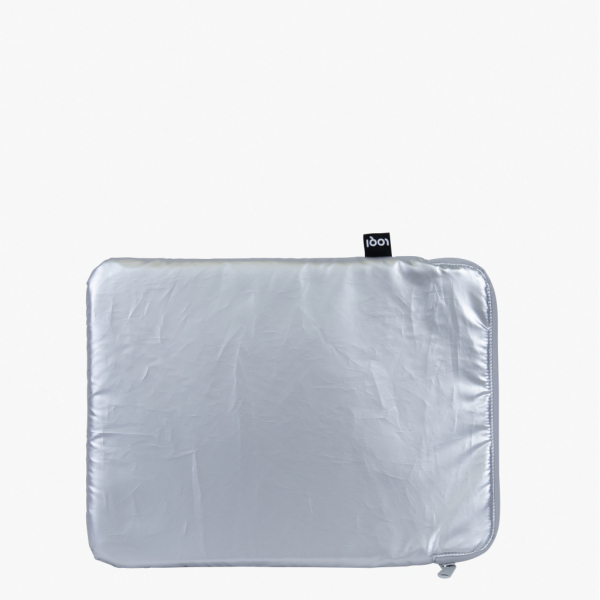 Loqi Laptopcover Metallic Silver 26x36 cm
