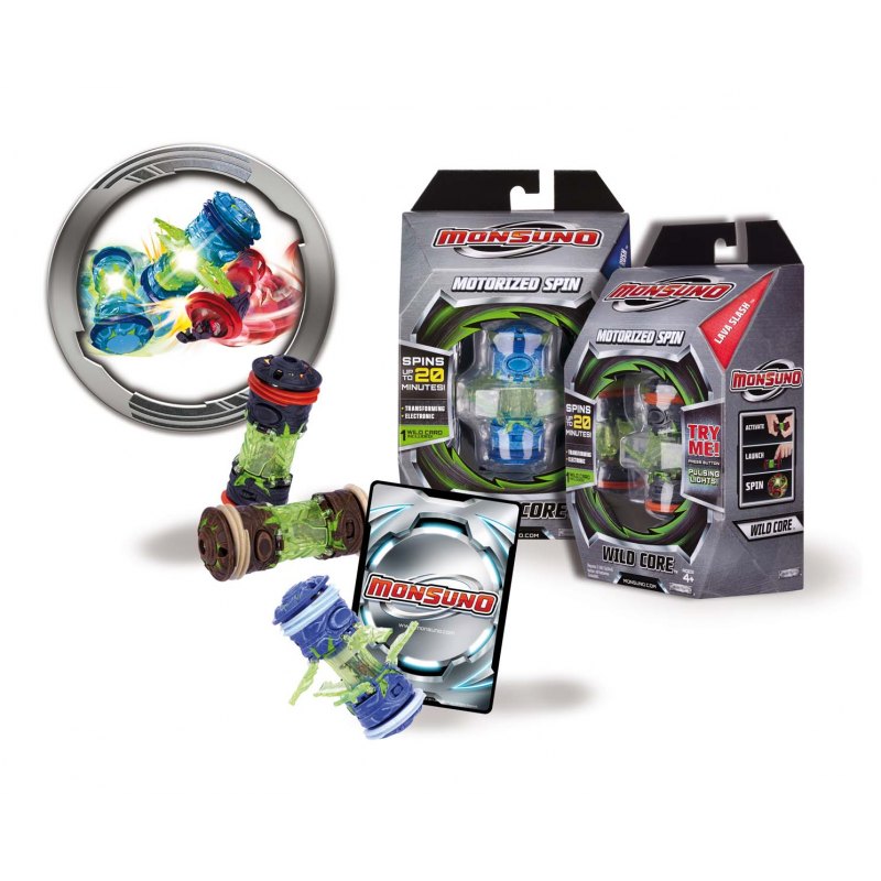 Monsuno Core Deluxe, met motor en licht - assorti - prijs per stuk