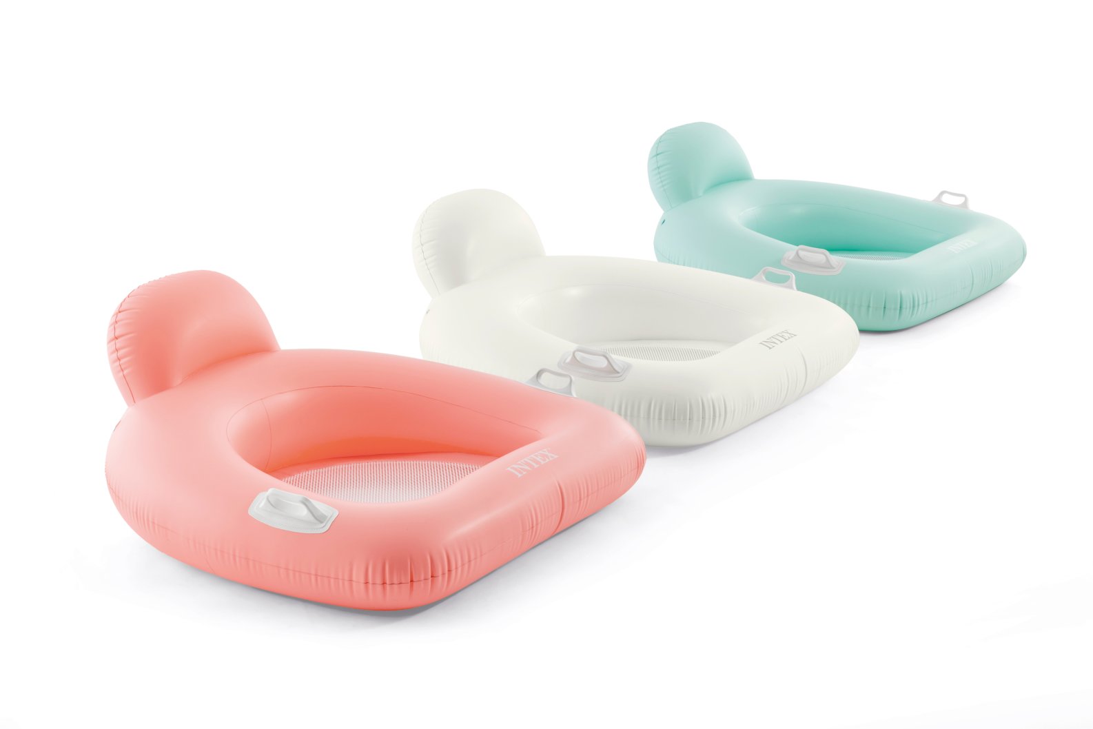 Intex Pillow Float Luchtmatras zwembad 114 x 107 cm