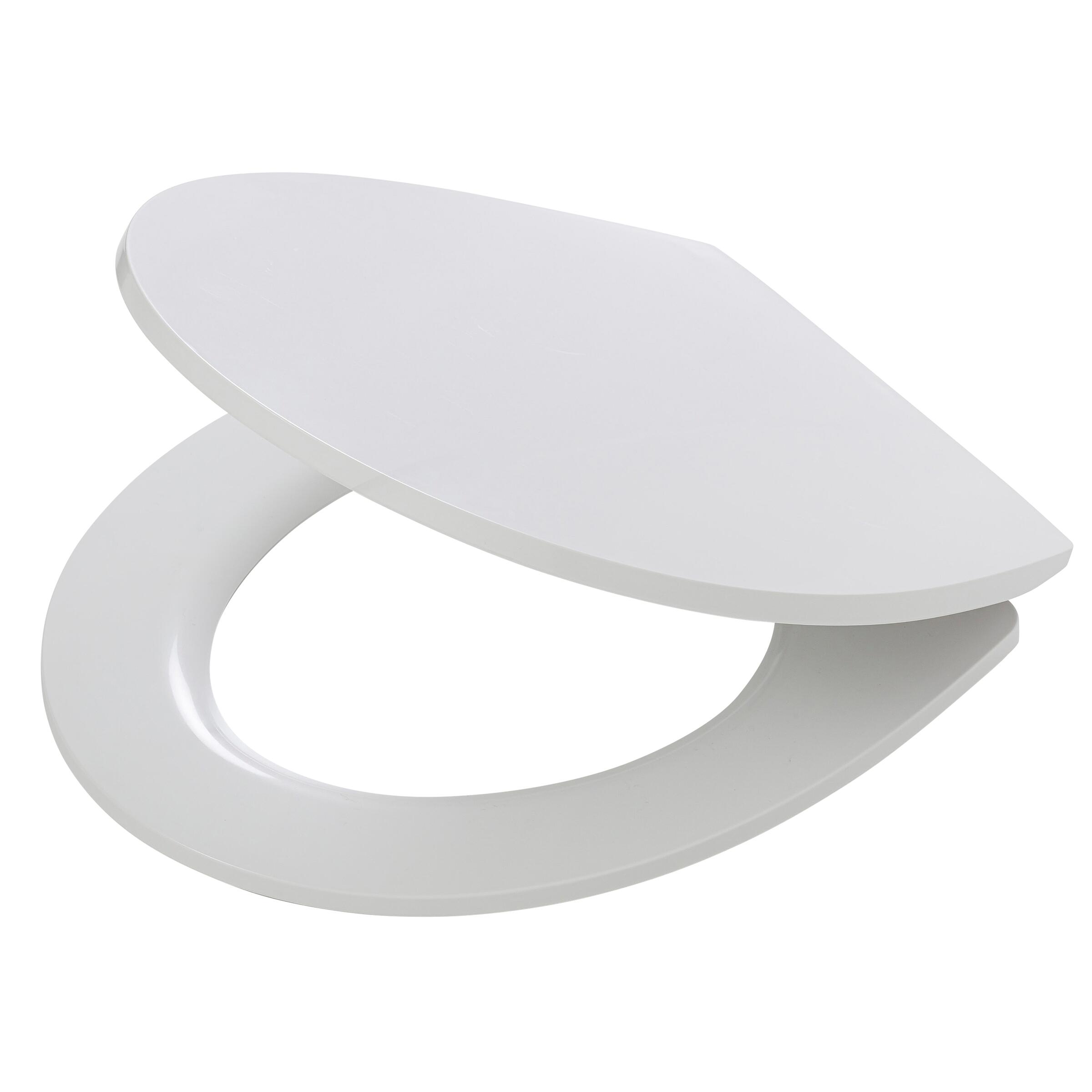 Tiger Toiletbril Recycled met Deksel Thermoplast Wit