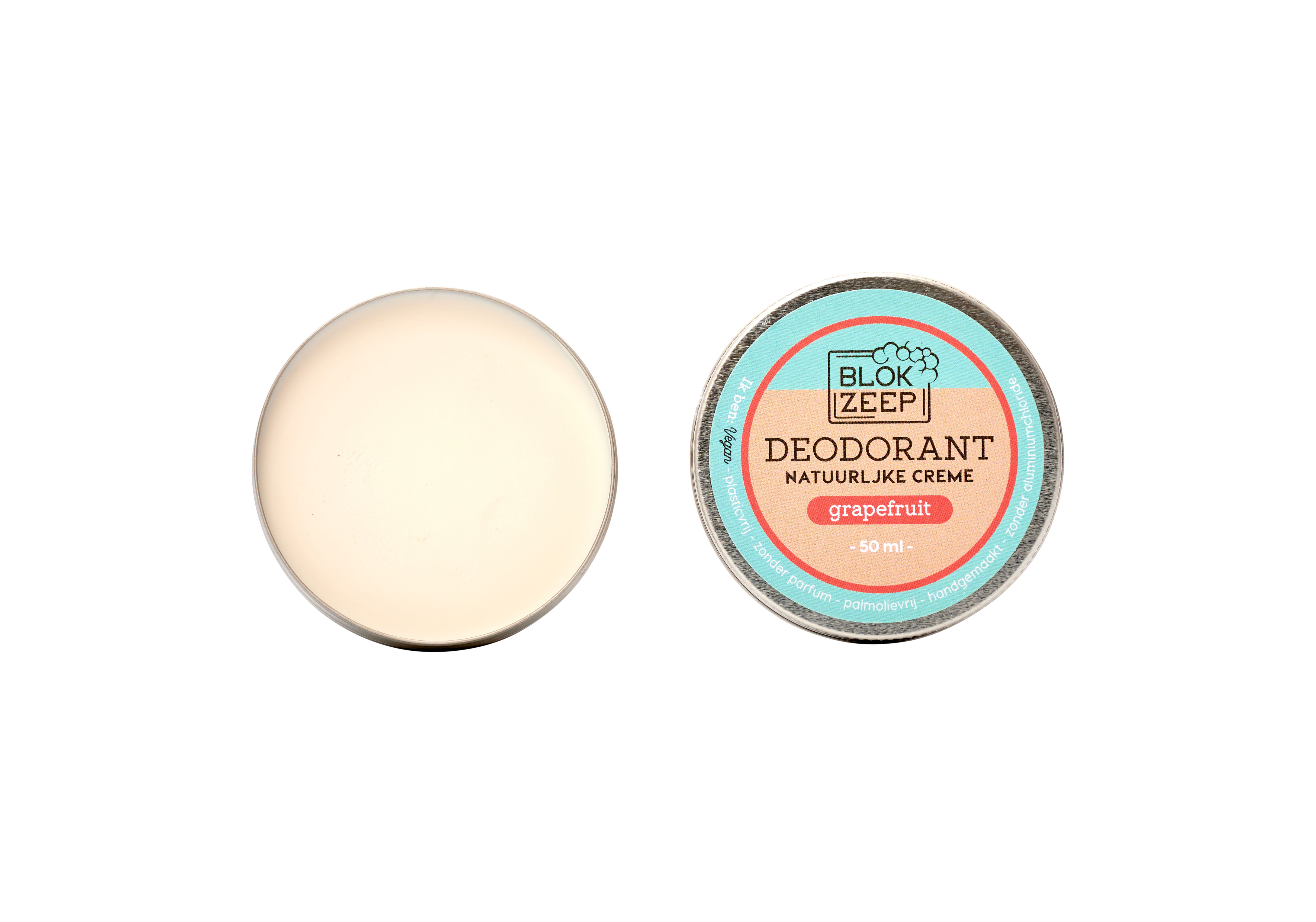 Blokzeep Deodorant Creme Grapefruit 50 ml