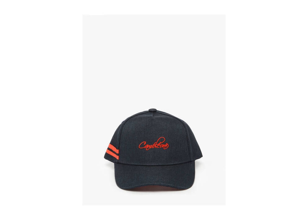 Cameleon Pet Vintage Urban  Navy Orange Stitching 52-56