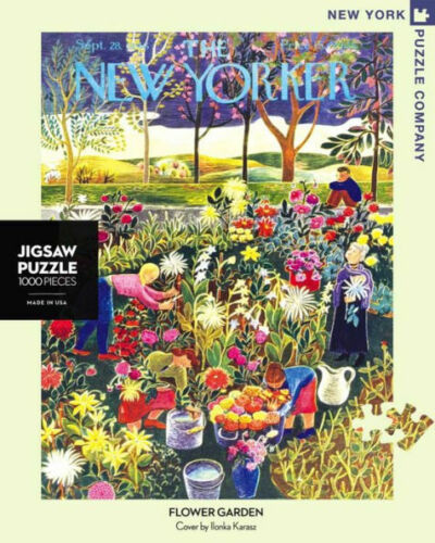 New York Puzzle Company Flower Garden 1000 stukjes