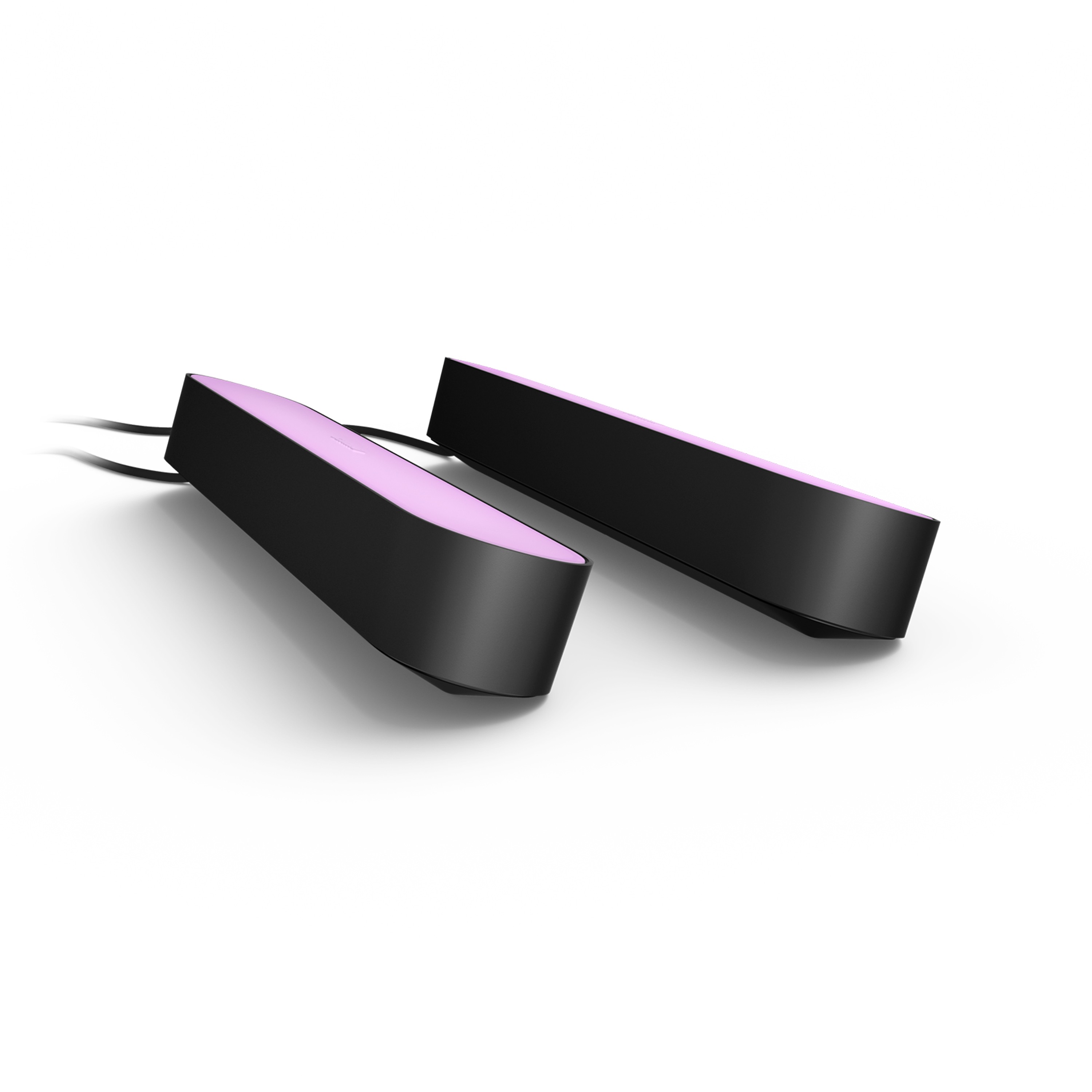 Philips Hue Play Lichtbalk 2-pack Zwart 6.6W White&Color Ambiance - 2 stuks