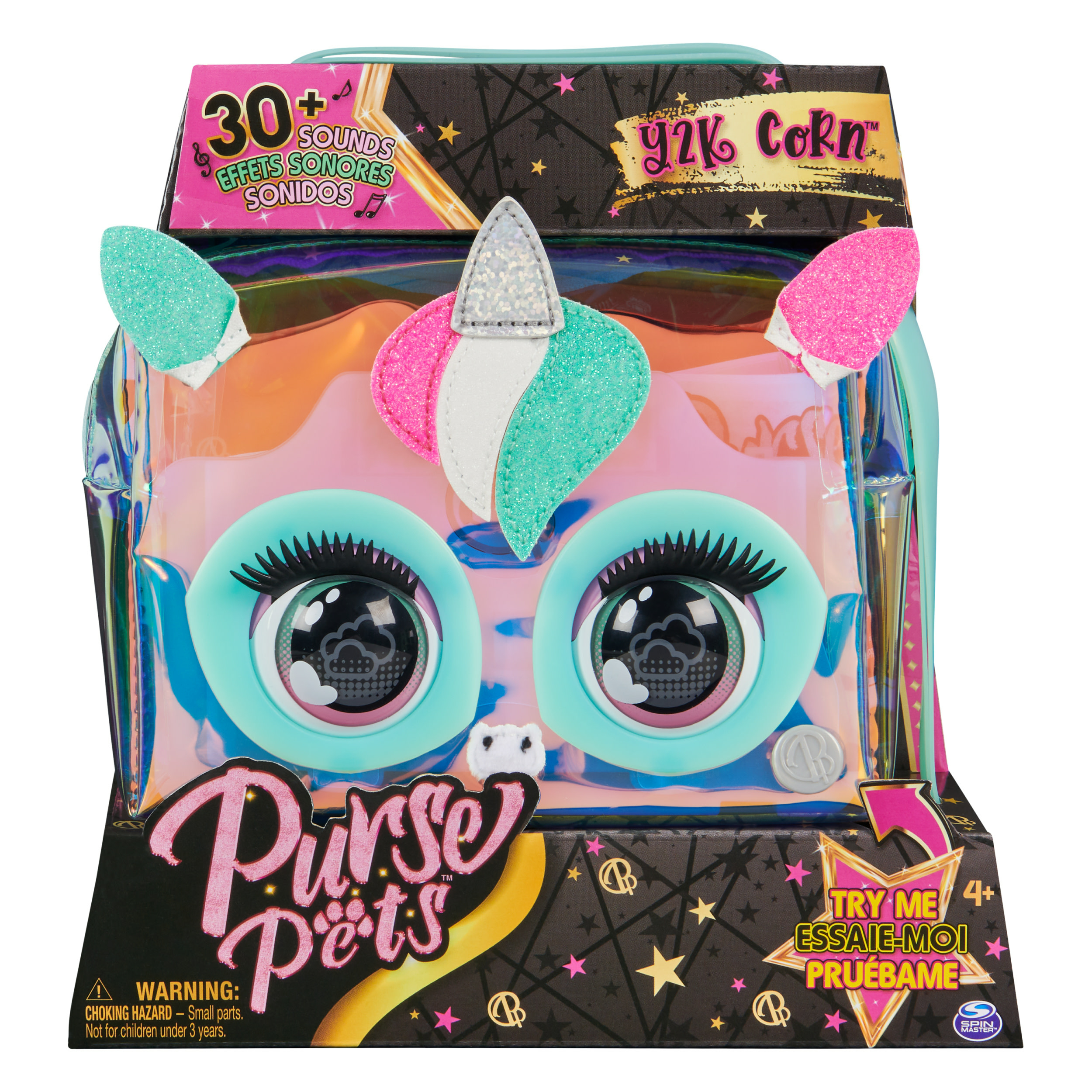 Purse Pets Holographic Eenhoorn