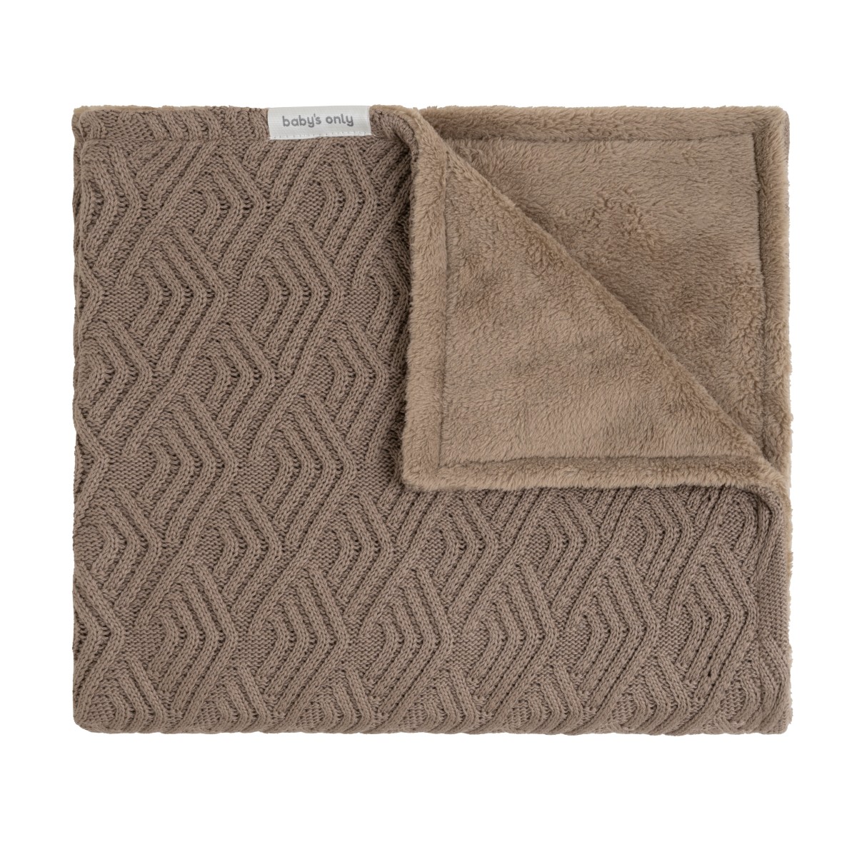 Baby's Only Deken Wieg Teddy Sierra Clay 70x95 cm