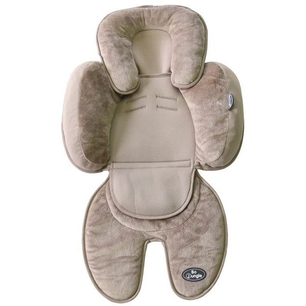 Bo Jungle Kussen B-Snooze 3in1 Beige 32x29x4 cm