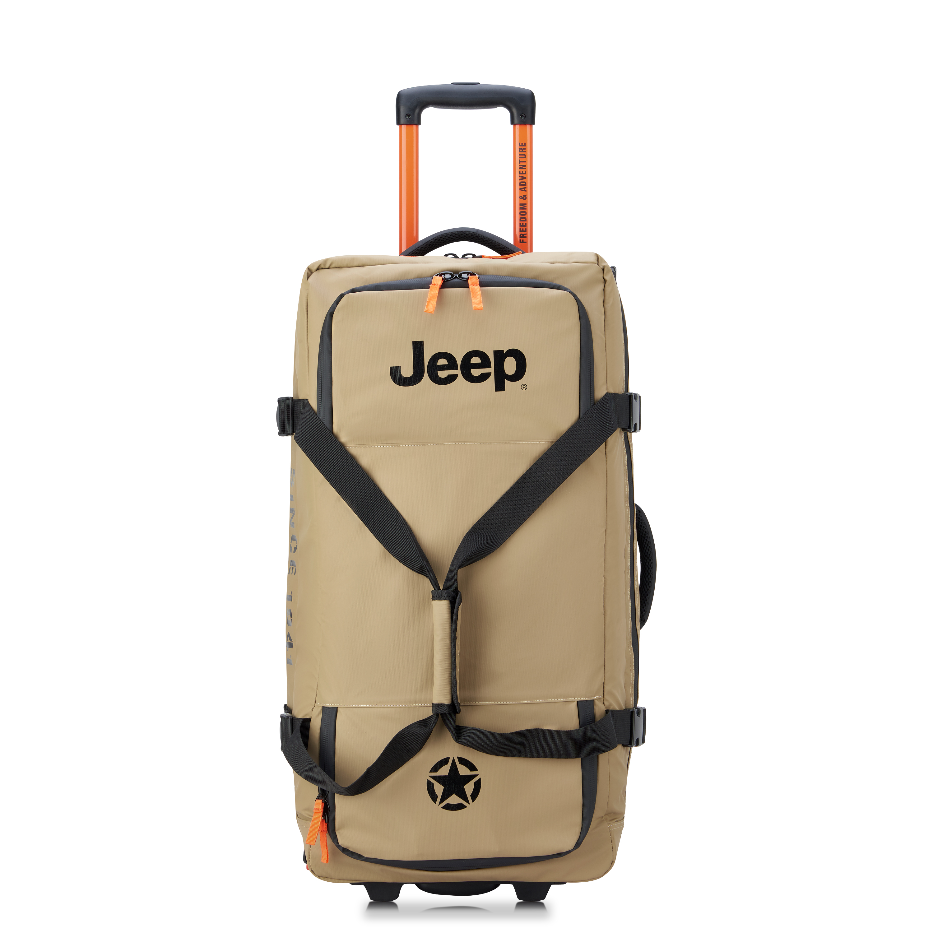 Jeep JS005A Valies 64l Beige 72x36.5x29.5 cm