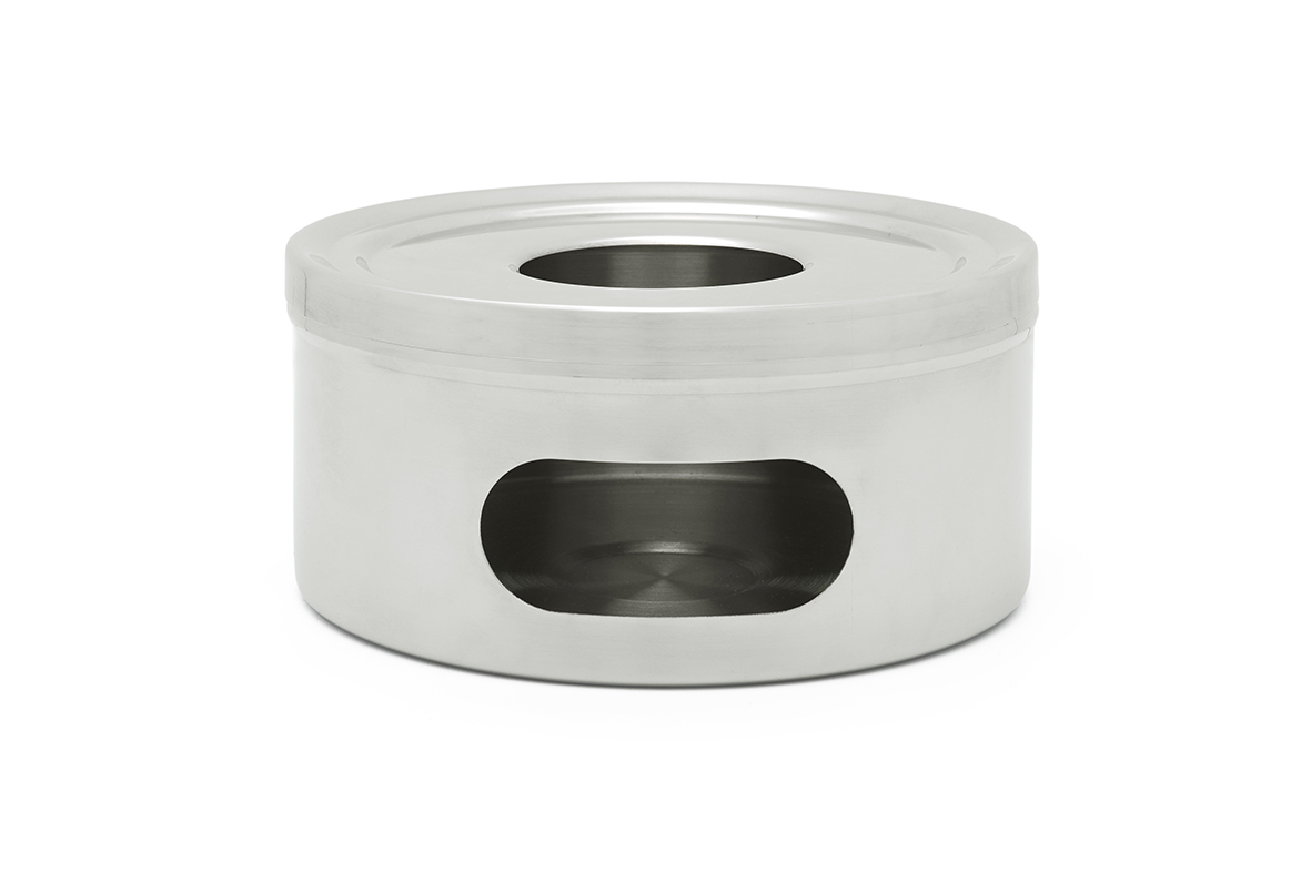 Bredemeijer Schotelverwarmer Universal Wit - Glanzend - met Theelicht (excl.)