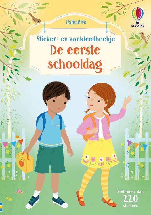 Stickerboek De eerste Schooldag  5+