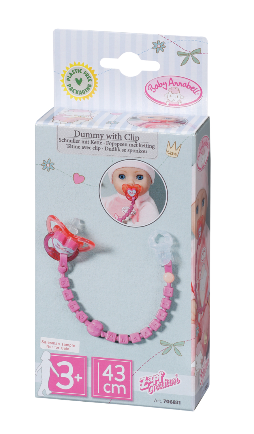 Baby Annabell Fopspeen met Ketting