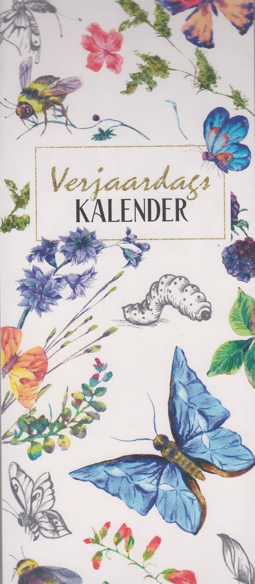 Verjaardagskalender Botanical