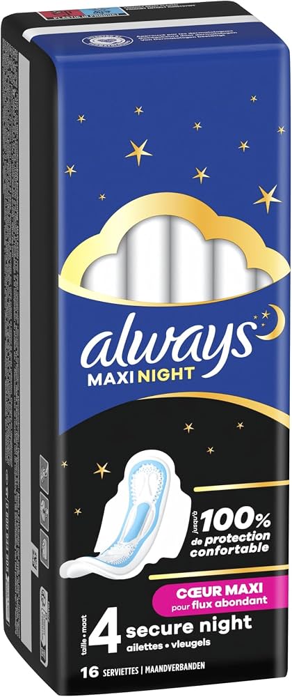 Always Maandverband Maxi Night 16 stuks