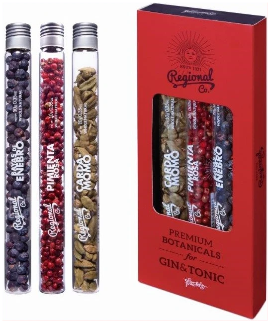 Regional Co Botanicals for Gin & Tonic 3 tubes