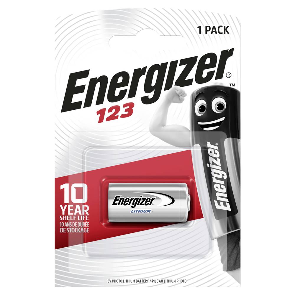 Energizer Photo Liithium  - CR123A - 1 Stuk