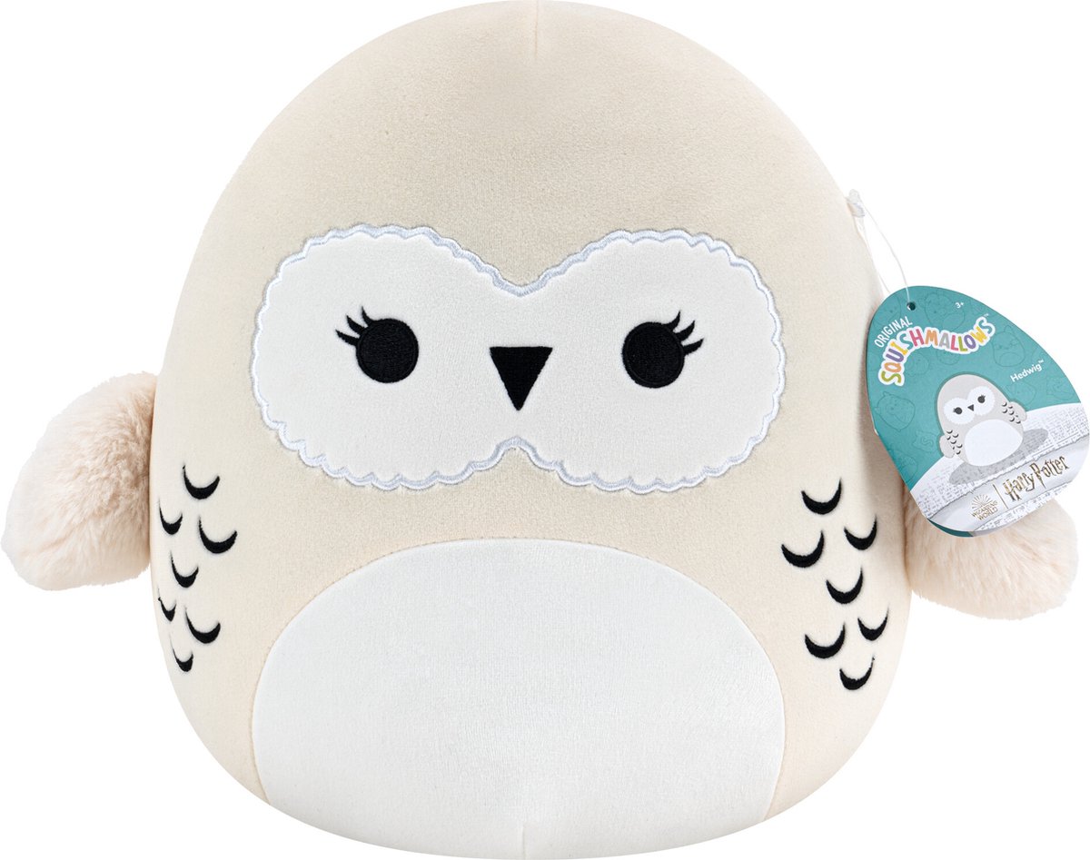 Squishmallows 25 cm Harry Potter Hedwig