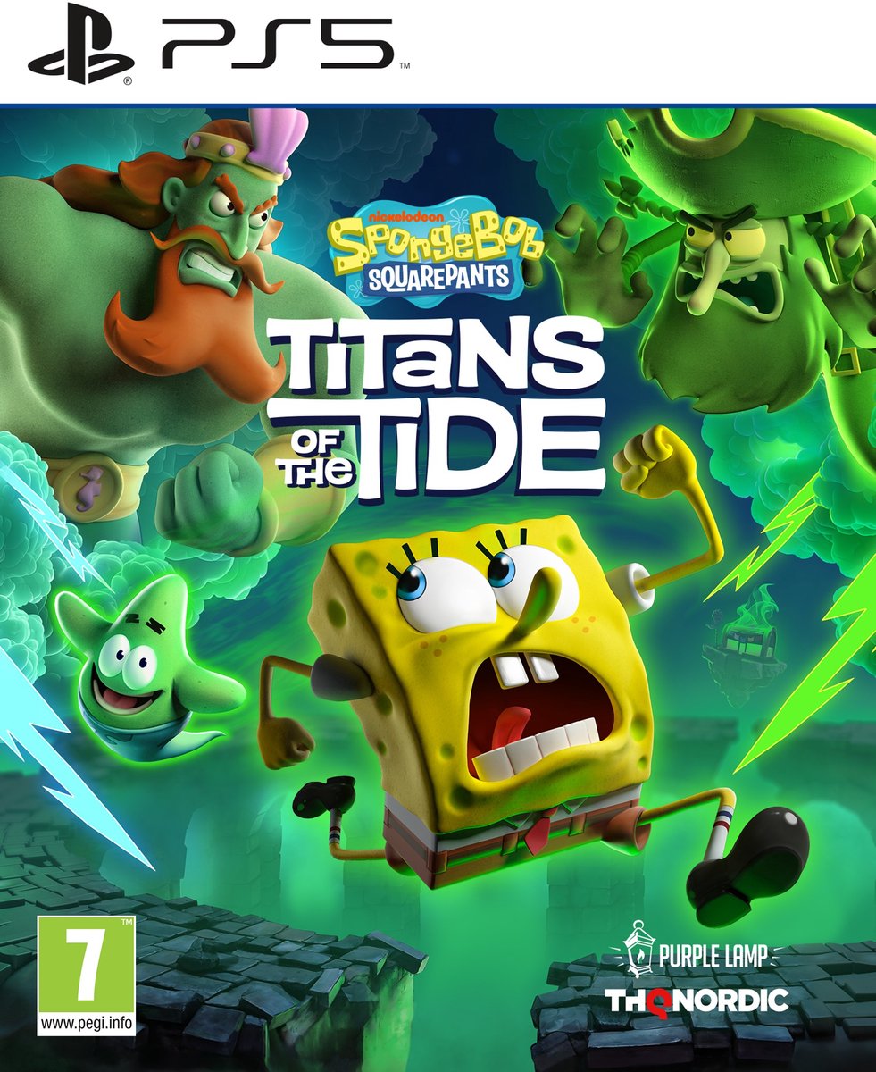 PS5 Spongebob: Titans of The Tide