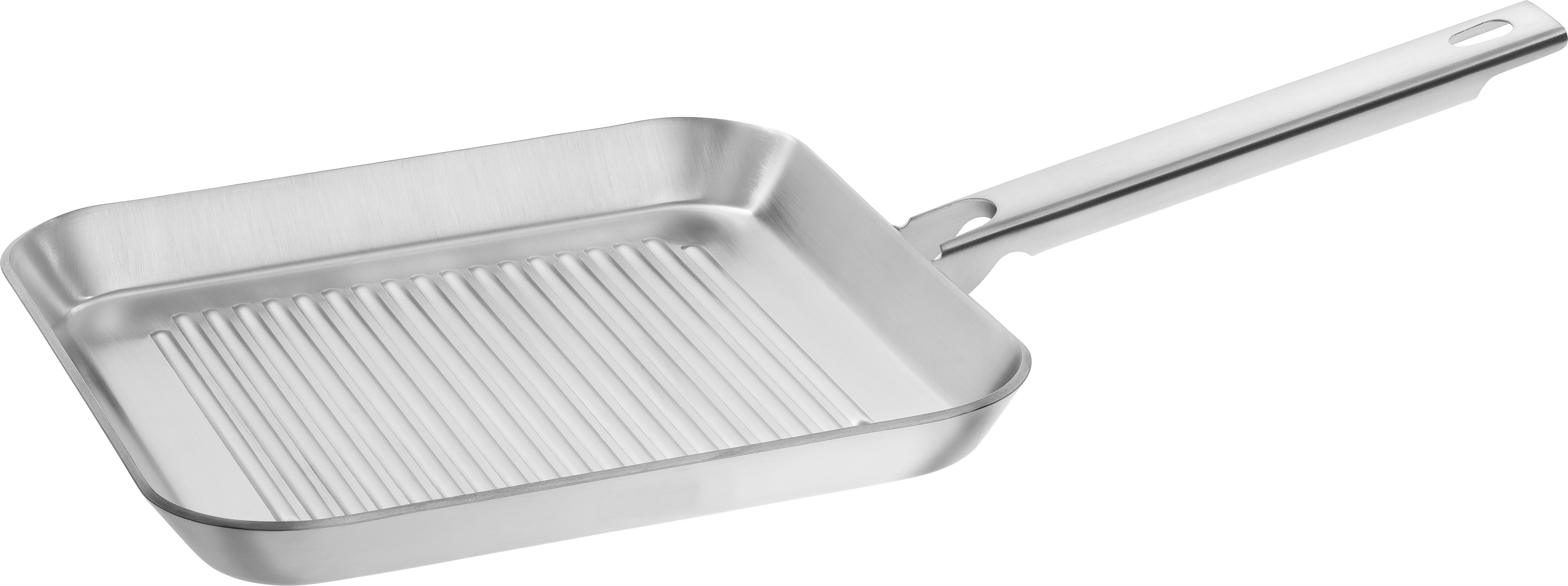 Demeyere Grillpan Resto 3 24x24cm - RVS - alle Vuren