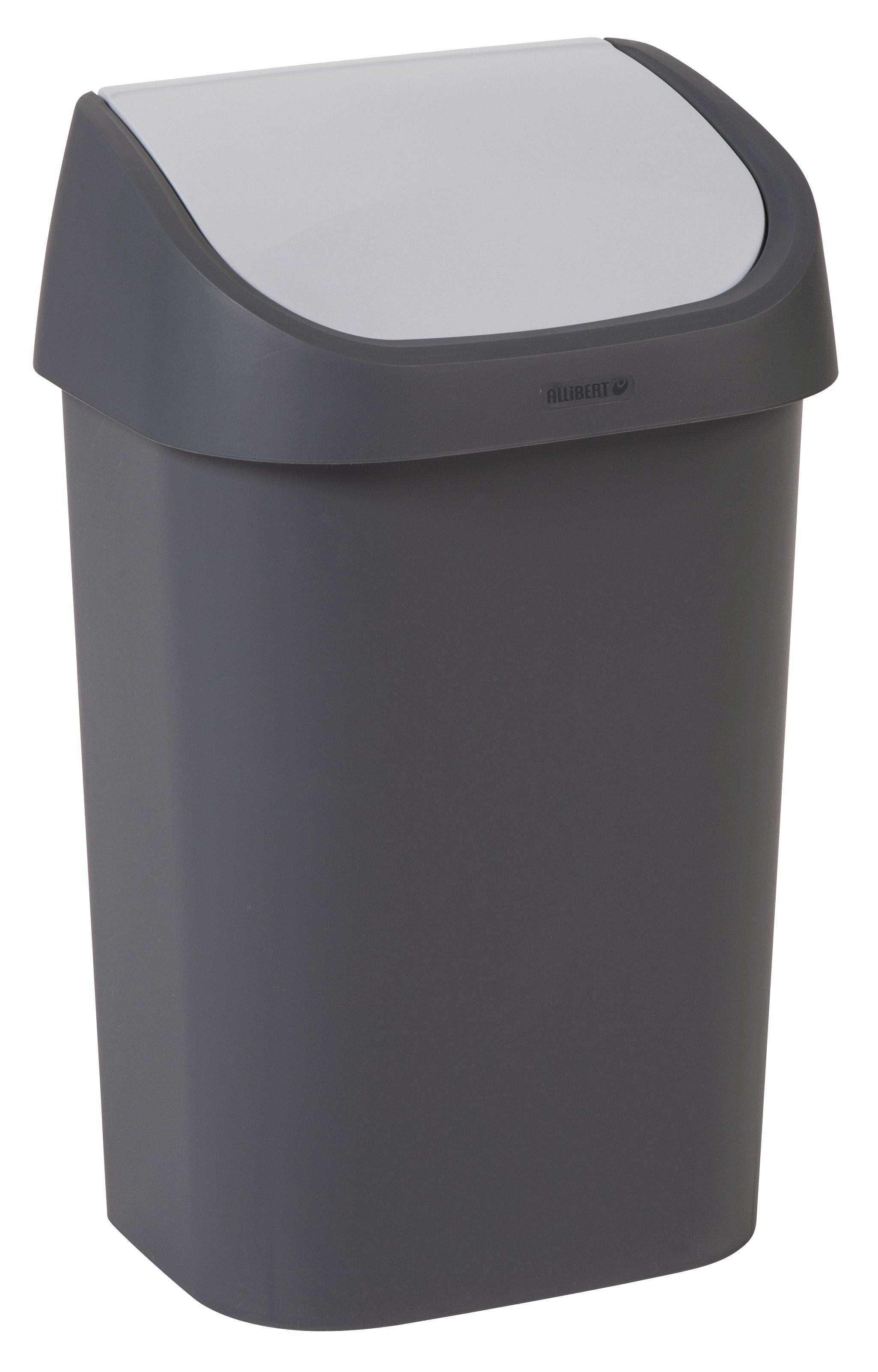 Curver Vuilnisbak Mistral Swing Antraciet/Soft Grey 25l - 32.5x25.3x51.7 cm