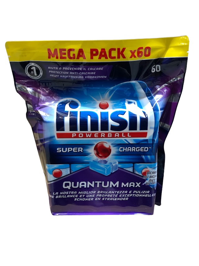 Finish Vaatwastabletten Powerball Quantum 60 Tabs