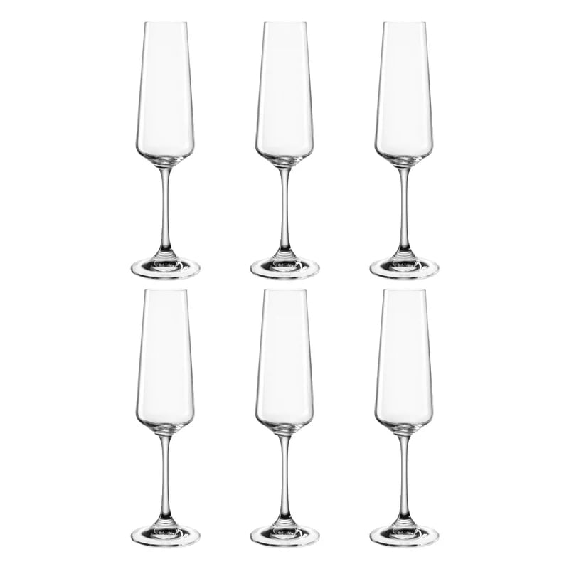 Leonardo Champagneglas Paladino 22cl set 6 stuks - 4x24 cm