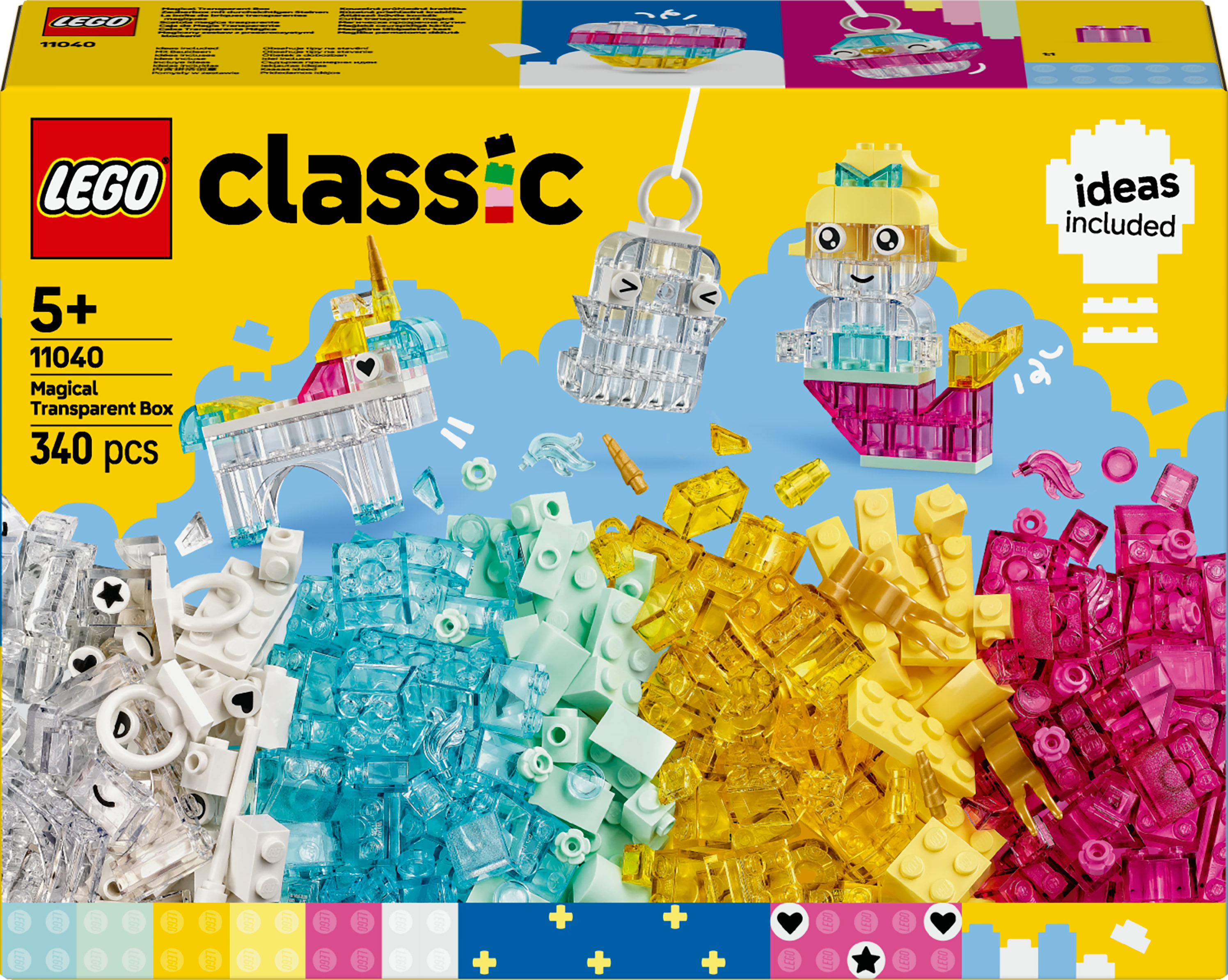 LEGO Classic 11040 Magische Transparante doos