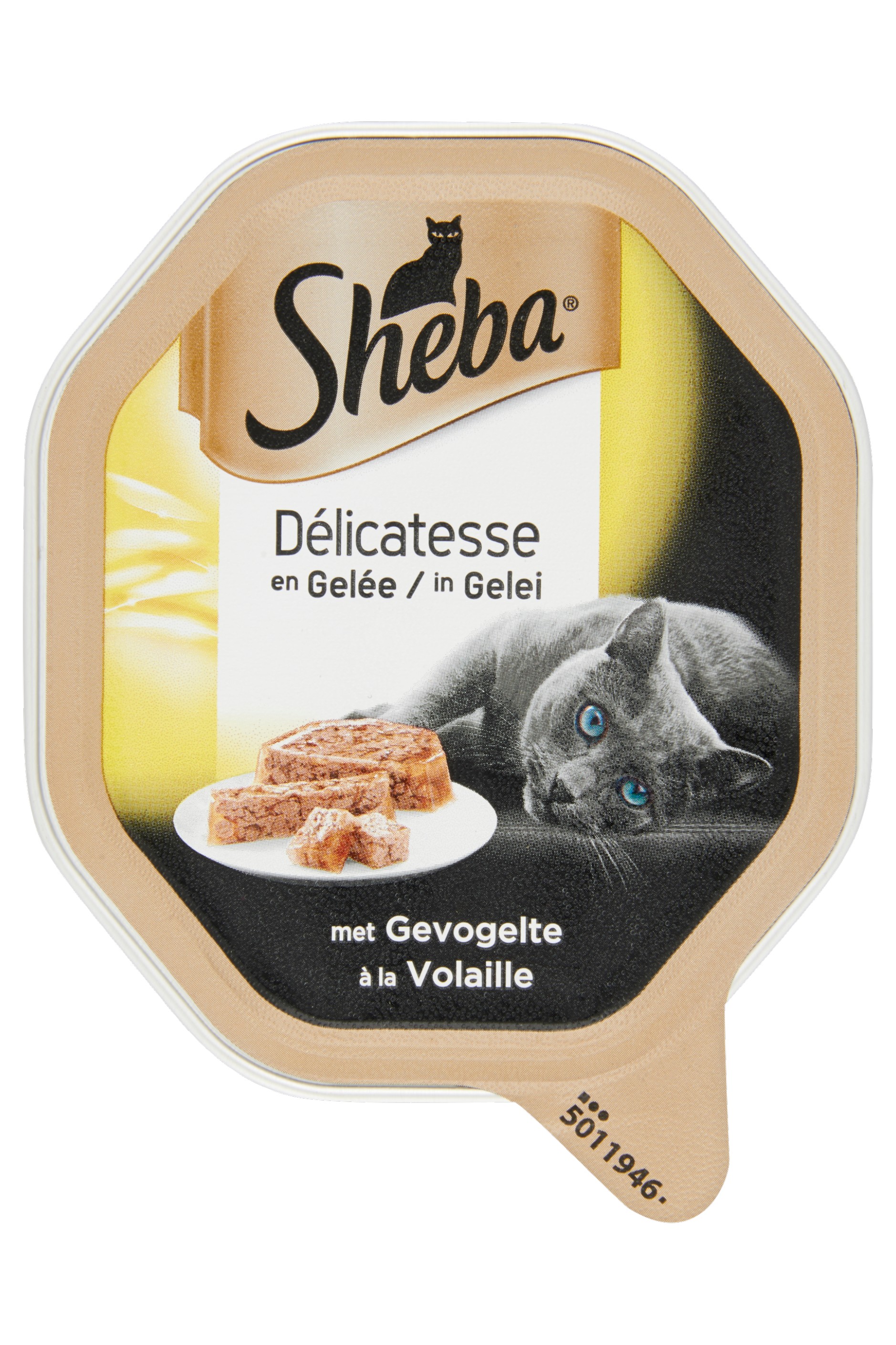 Sheba Gevogelte in Gelei 85 g