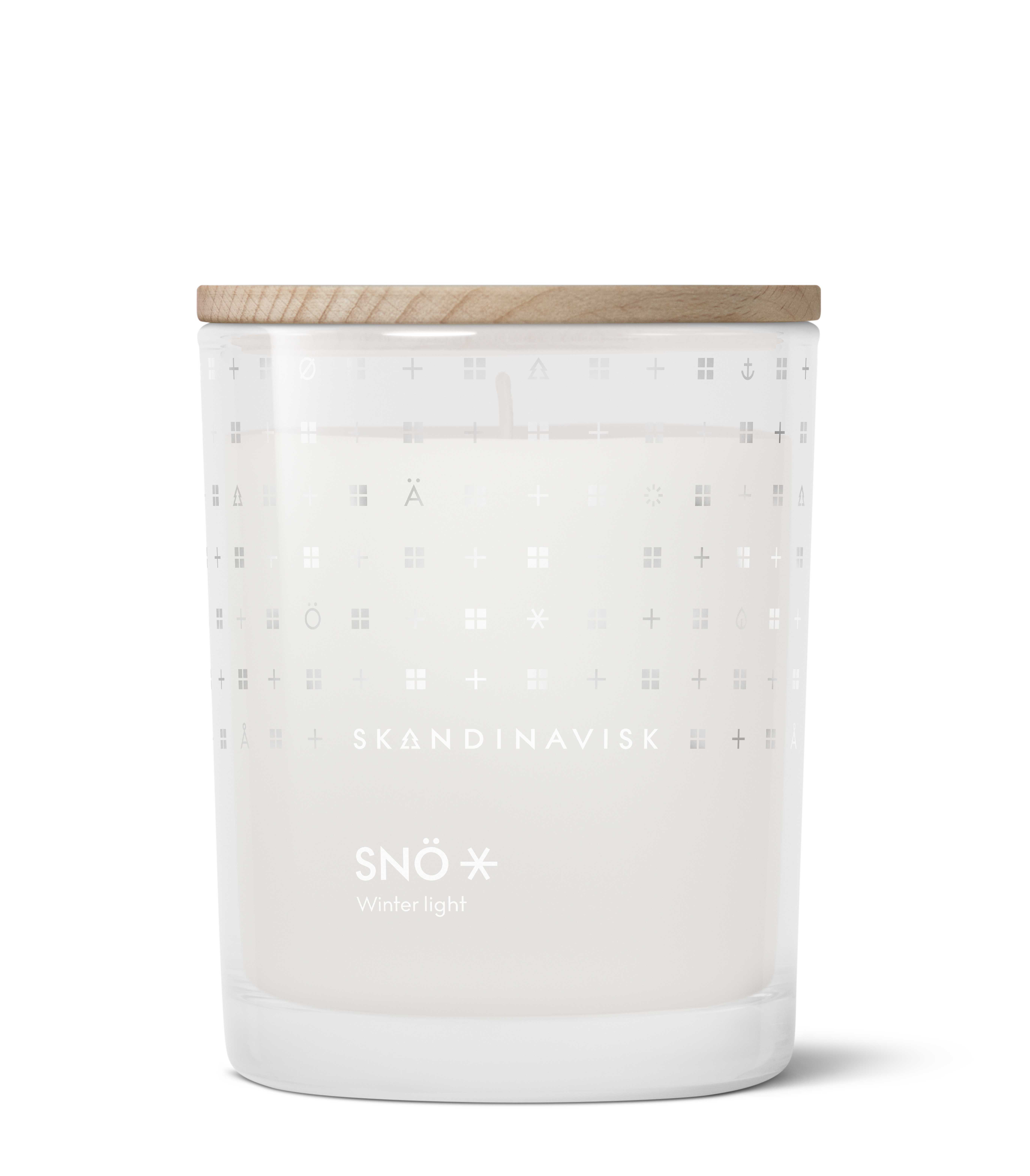 Skandinavisk Geurkaars Sno 200g - 50 Branduren