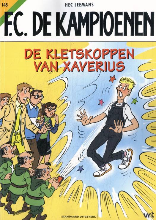 Stripverhaal FC De Kampioenen 145 De Kletskoppen van Xaverius