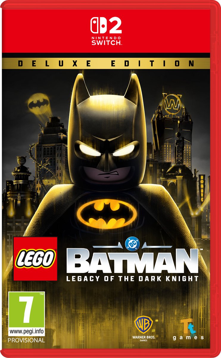 Nintendo Switch 2 LEGO Batman: Legacy of The Dark Knight Deluxe Edition
