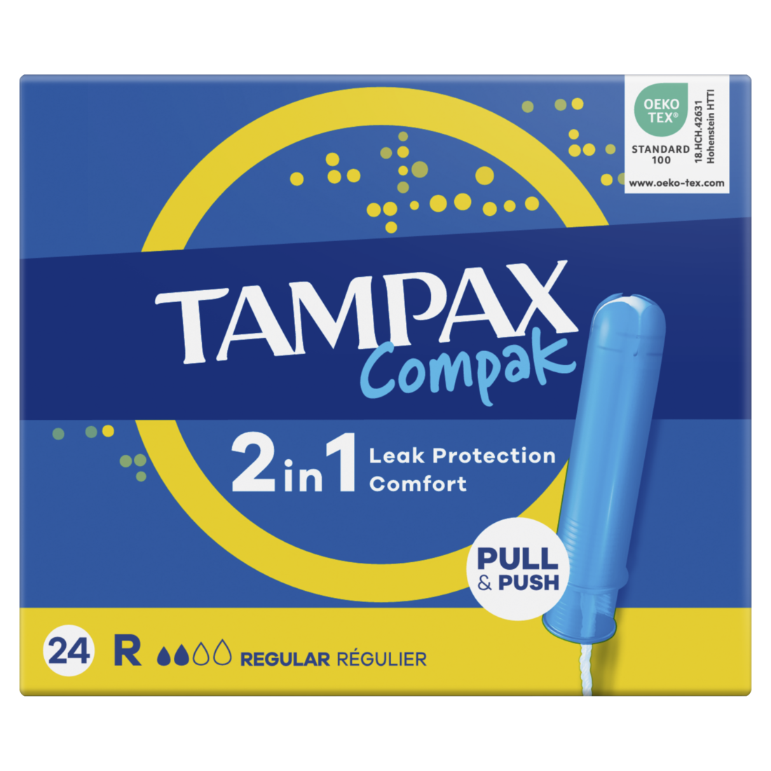 Tampax Tampon Compak Regular 24 stuks