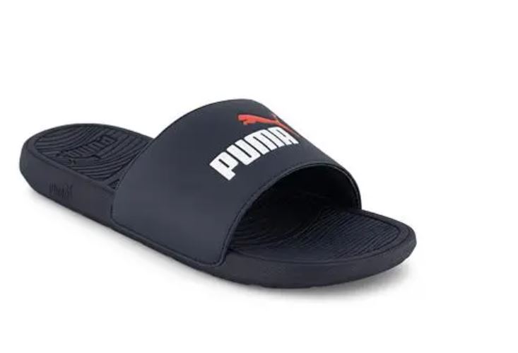 Puma Badslipper Unisex Cool Cat 2.0 Blue/Red - Maat 10 - 44/