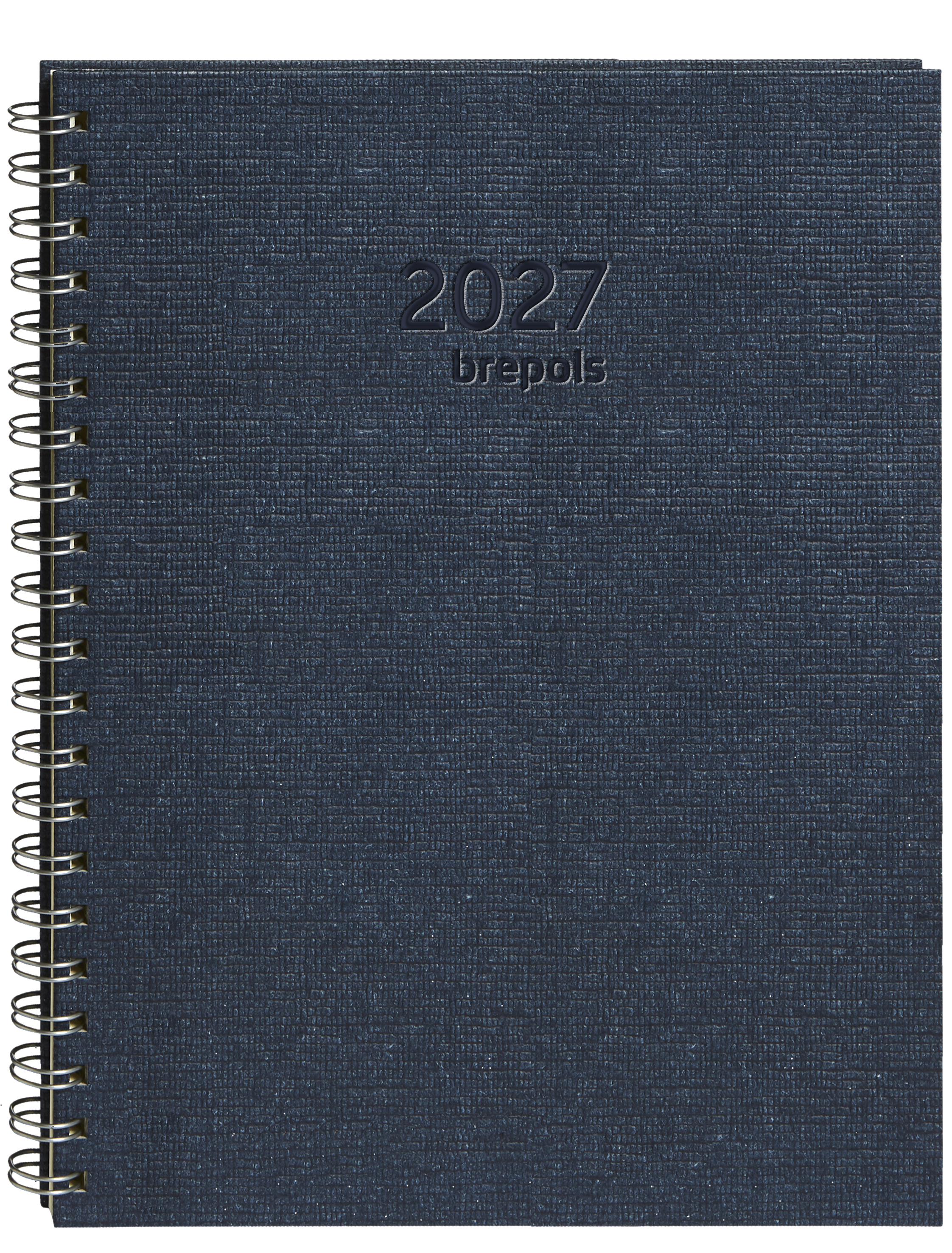 Brepols Agenda 2027 Omega Kazar 1week/2pag Blauw 21x29 cm