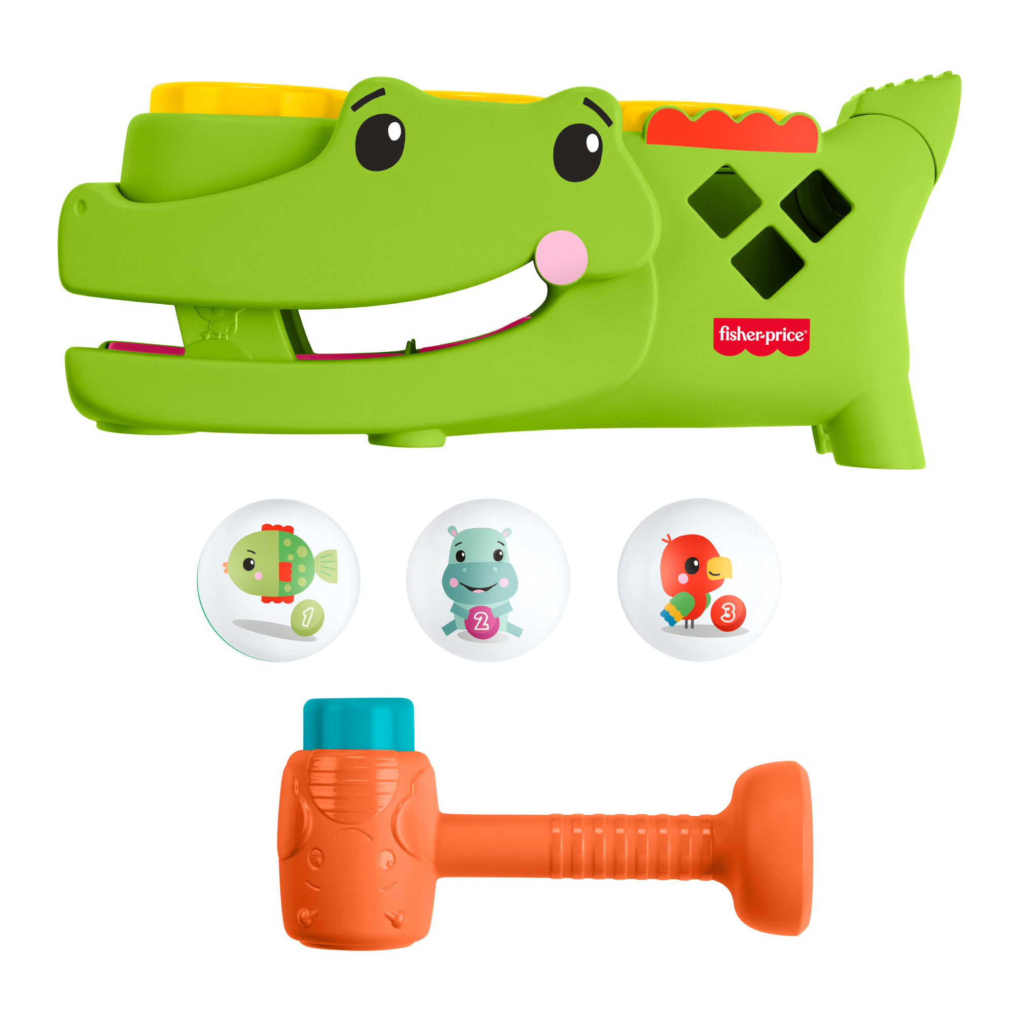 Fisher Price Zit en Tik Rolligator