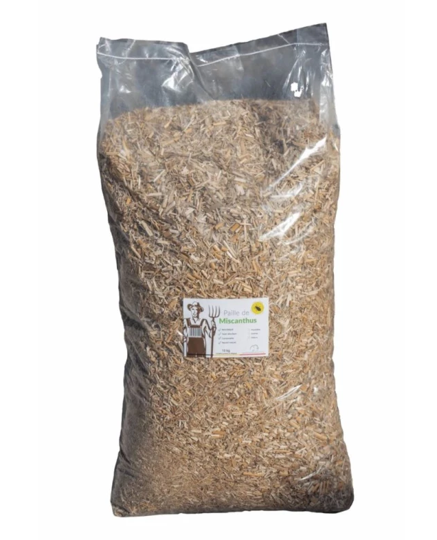 Green Elephant Miscanthus Strooisel met Tabak Tegen Bloedluis 70L